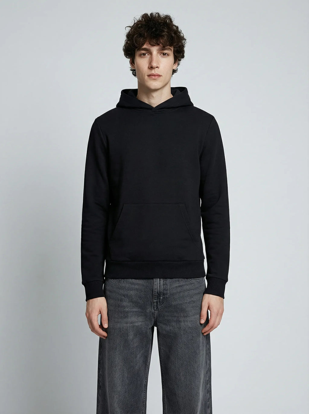 Made in France black hoodie