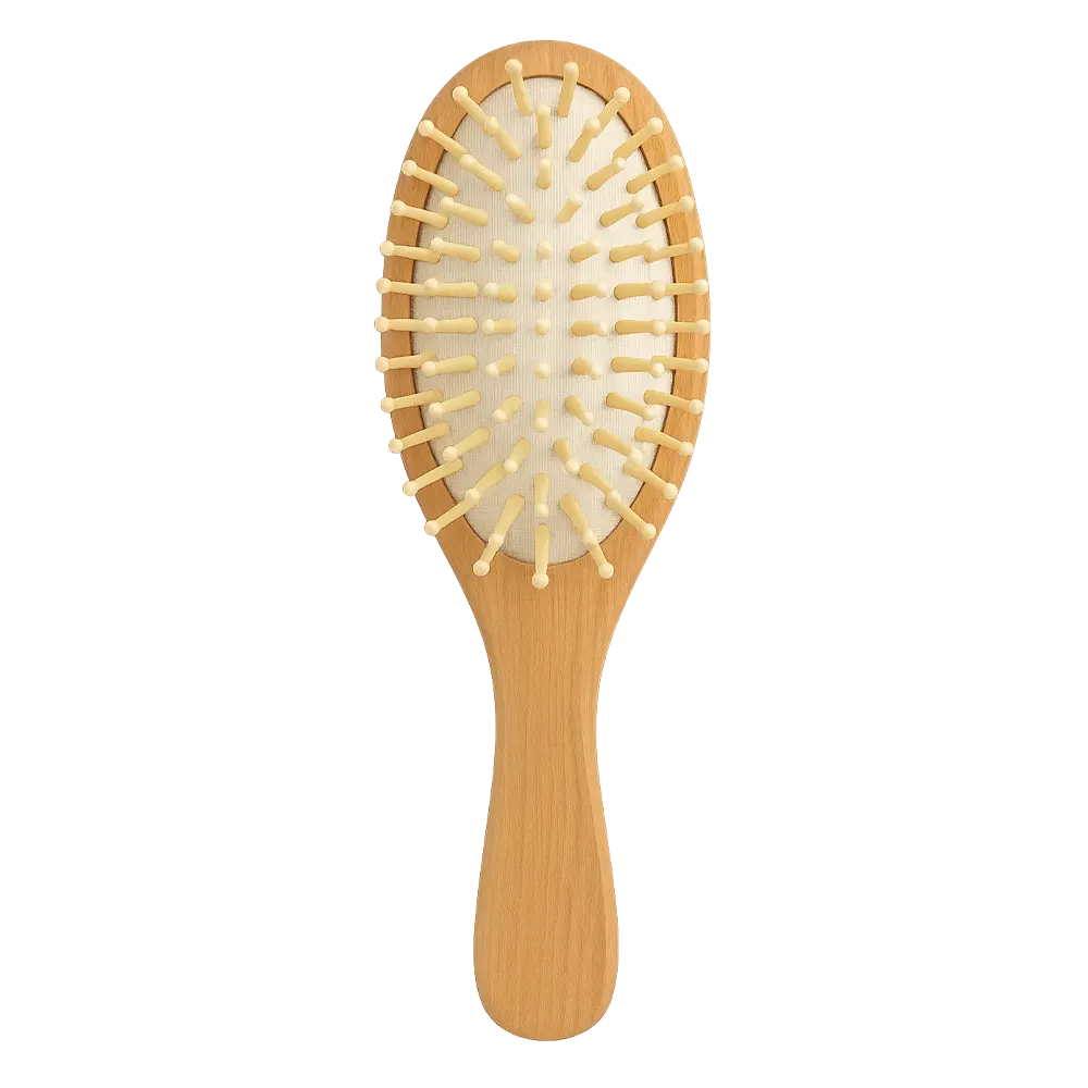 Brosse Pneumatique Bambou & Lotus